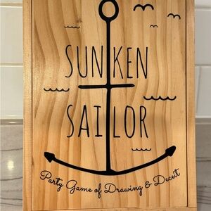 ⚓ Sunken Sailor Party Game | Nautical Drawing & Deception Game | Complete Set ⚓